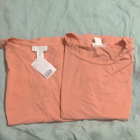 New with Tags Soft pink 100% cotton basic tee shirts - Picture 4 of 8